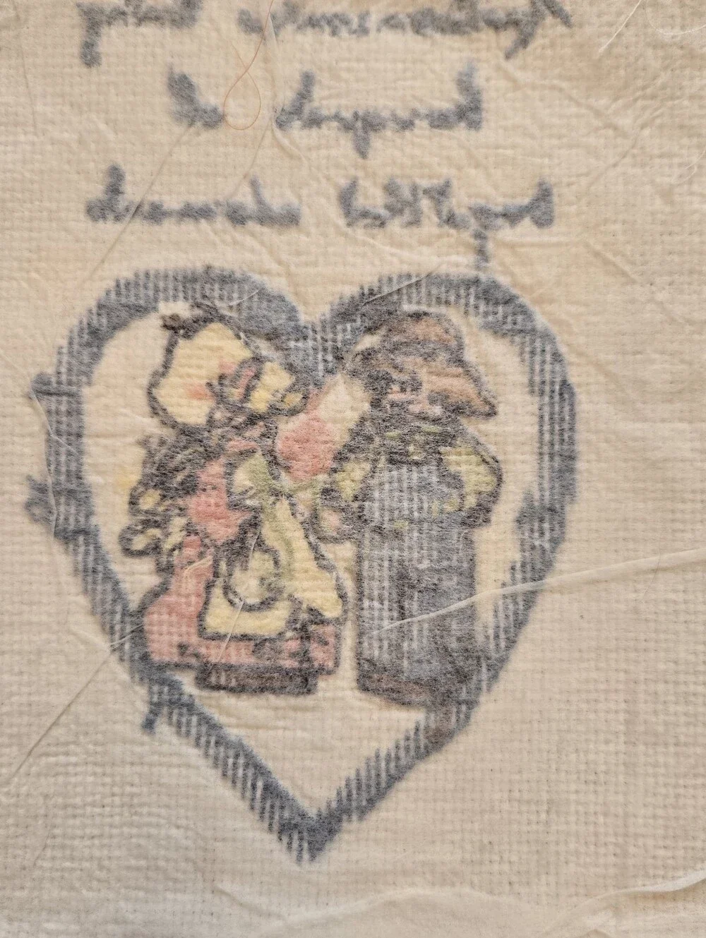 Vintage Cross Stitch Anniversary Sampler | 8x7.5